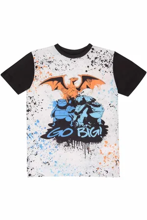 Pokemon Kinderen/kinderen go big! t-shirt