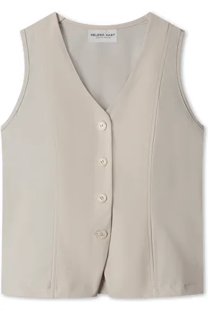 Helena hart 7541 gilet transfer stone