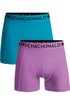 Muchachomalo Heren 2-pack boxershorts effen