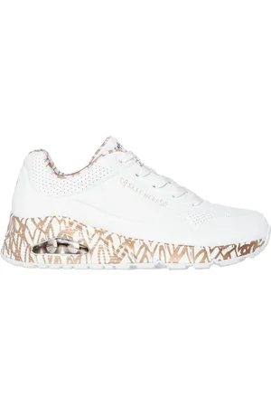 Skechers Uno-loving love white rose gold 155506/wtrg