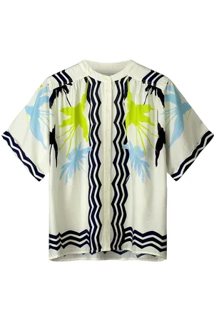 POM Amsterdam Blouse korte mouw sp9173