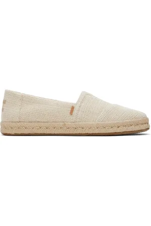 TOMS Alpargata 10020693 nat. metallic linen stripe