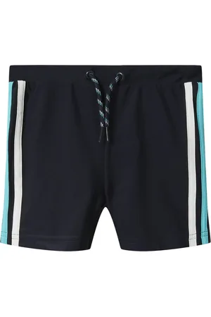 NAME IT Jongens zwembroek strak nkmzanas effen donkerblauw