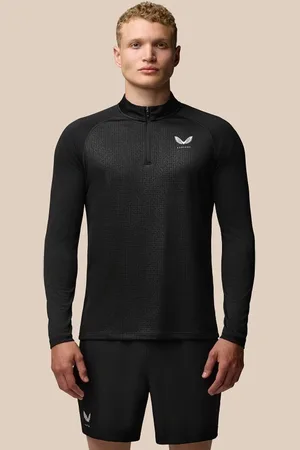 CASTORE Aop 1/4 zip ls top cmc40780-010