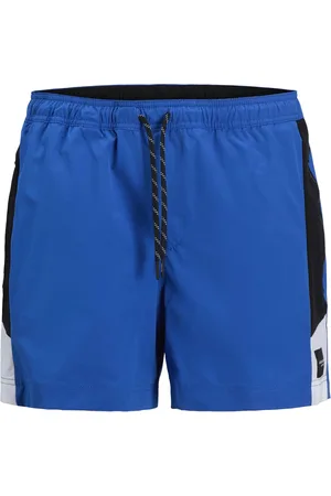 JACK & JONES Heren zwemshort jpstmaui blocked zip blauw