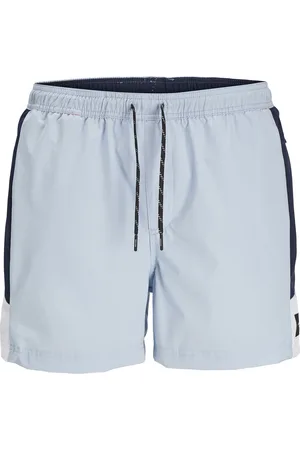 JACK & JONES Heren zwemshort jpstmaui blocked zip ijsblauw