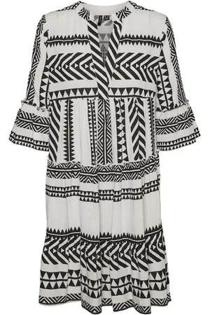 VERO MODA Vmdicthe 3/4 tunic wvn ga noos 10225127 snow white