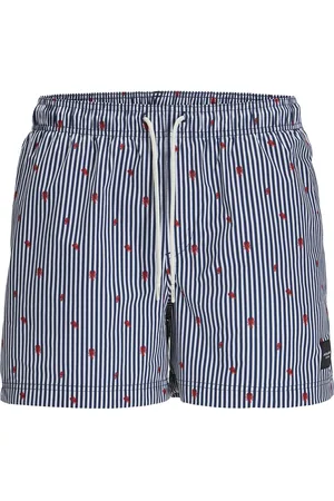 JACK & JONES Heren zwemshort jpstmaui jjswim gestreept kreeft