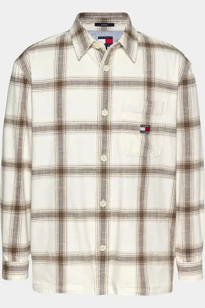 Tommy Hilfiger Overshirt tjm cotton slub check overshi dm0dm21343/ybh