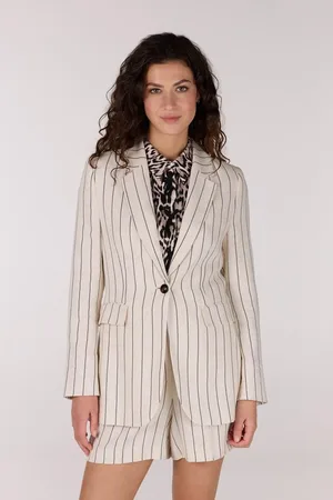 Jansen Amsterdam Ss25 rachelle lms 238 blazer natural
