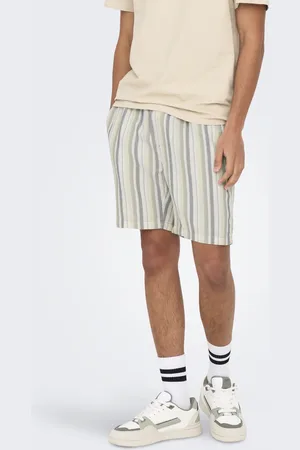 Only & Sons Onstrev life reg struc stripe short