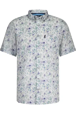 State of art Casual overhemd met korte mouwen