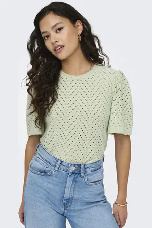 JACQUELINE DE YONG Jdycarla cathinka s/s top jrs dia