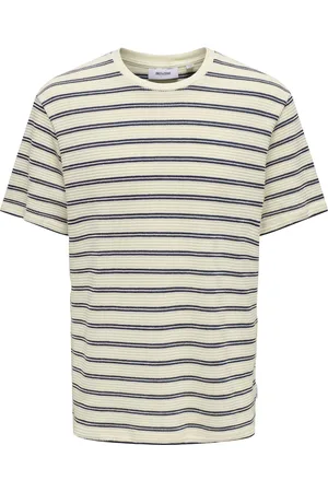 Only & Sons Onsian reg ss stripe struct tee