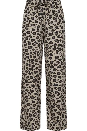 Freequent Fqlavisco broek leopard print