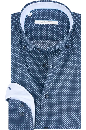 The Blueprint Trendy overhemd met lange mouwen bp55-4