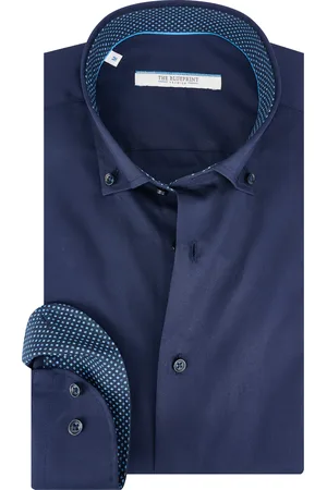 The Blueprint Trendy overhemd met lange mouwen bp55-3