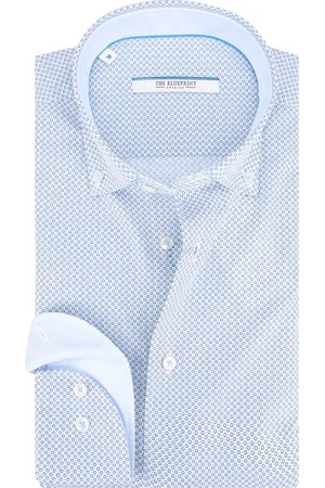 The Blueprint Trendy overhemd met lange mouwen bp55-6