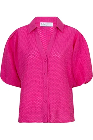 lofty manner Blouse korte mouw qd02.1 safia