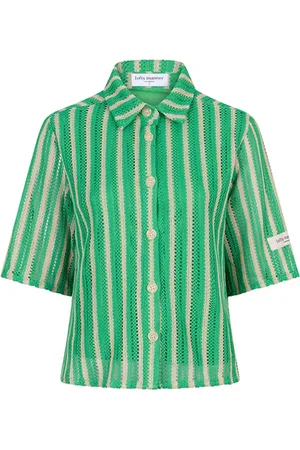 lofty manner Blouse korte mouw qd05.1 sanaa