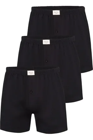 Phil & Co. Berlin Wijde boxershorts heren jersey stretch effen 3-pack