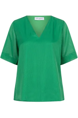 lofty manner Blouse korte mouw qd03.1 iggy