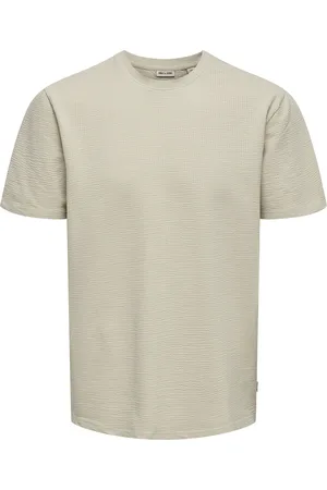 Only & Sons Onskian life reg seersucker ss tee