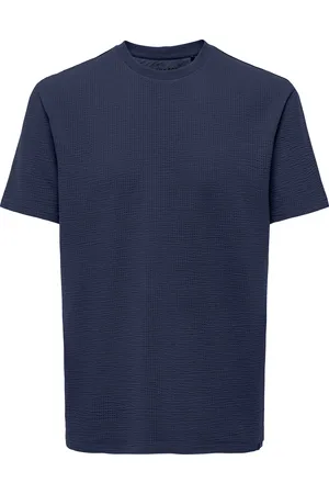 Only & Sons Onskian life reg seersucker ss tee
