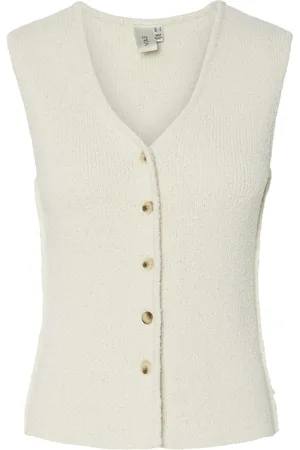 Y.A.S Yasgally sl knit vest s. birch
