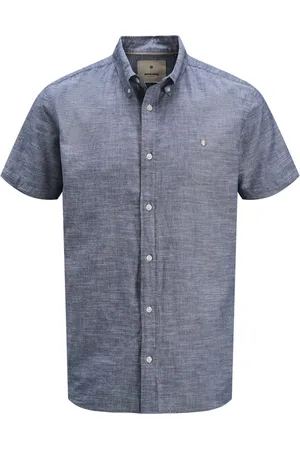 JACK & JONES Jprblusummer shield s/s shirt ln 12276814 faded