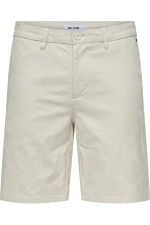 Only & Sons Onsmark 0011 cotton linen shorts