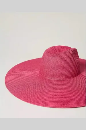 Twin-Set Hoed met raffia-effect