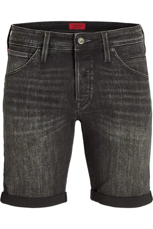 JACK & JONES Jjirick jjfox shorts cb 310 sn 12269608 black denim 317