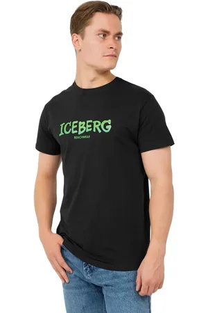 Iceberg Beachwear vertical logo tee