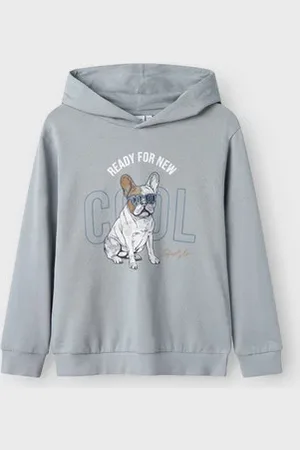 NAME IT Zomer hoodie jongens - nkmbedog