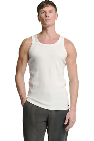 No Excess Singlet solid rib offwhite