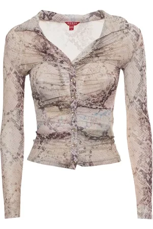 Guess Top met slangenprint