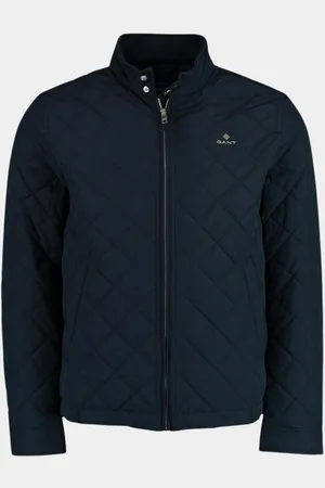 GANT Zomerjack zomerjas quilted donker 7006080/433