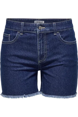 ONLY Onljosie mid waist rw shorts dnm bo