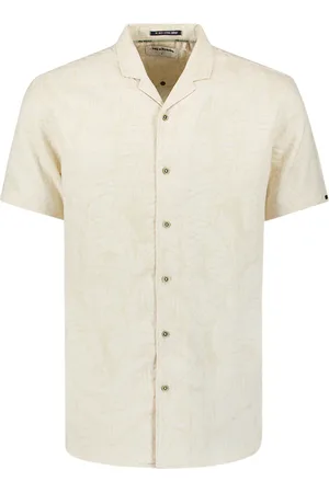 No Excess Heren overhemd 28440411 011 offwhite