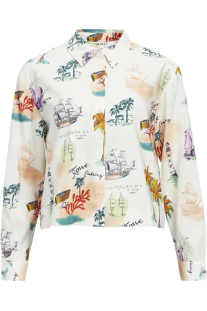 Object Objdinah l/s re shirt div 23047764 sandshell