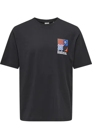 Only & Sons Onskeane rlx ss printed tee cs