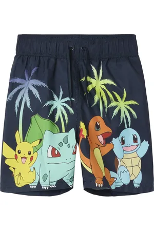 NAME IT Jongens zwemshorts nkmmacsen pokemon donkerblauw