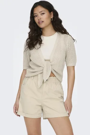 JACQUELINE DE YONG Jdymehedi 2/4 short tie cardigan kn