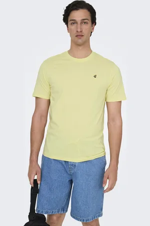 Only & Sons Onskevin flower reg emb. ss tee