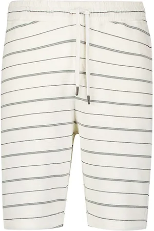 No Excess Short jersey stripes offwhite