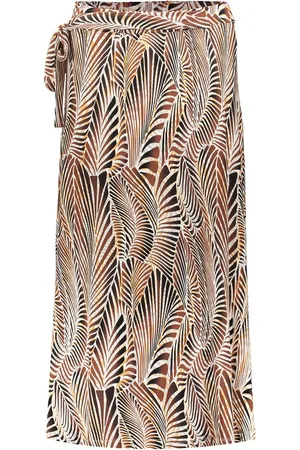 Geisha 56060-60 jill 735 pr.02-25-1 skirt long strap aop camel/sand