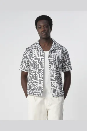 J.C. Rags Casual overhemd met korte mouwen alberto