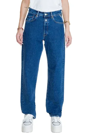Replay Regular fit mom jeans dames