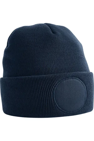 Beechfield Unisex patch beanie voor volwassenen